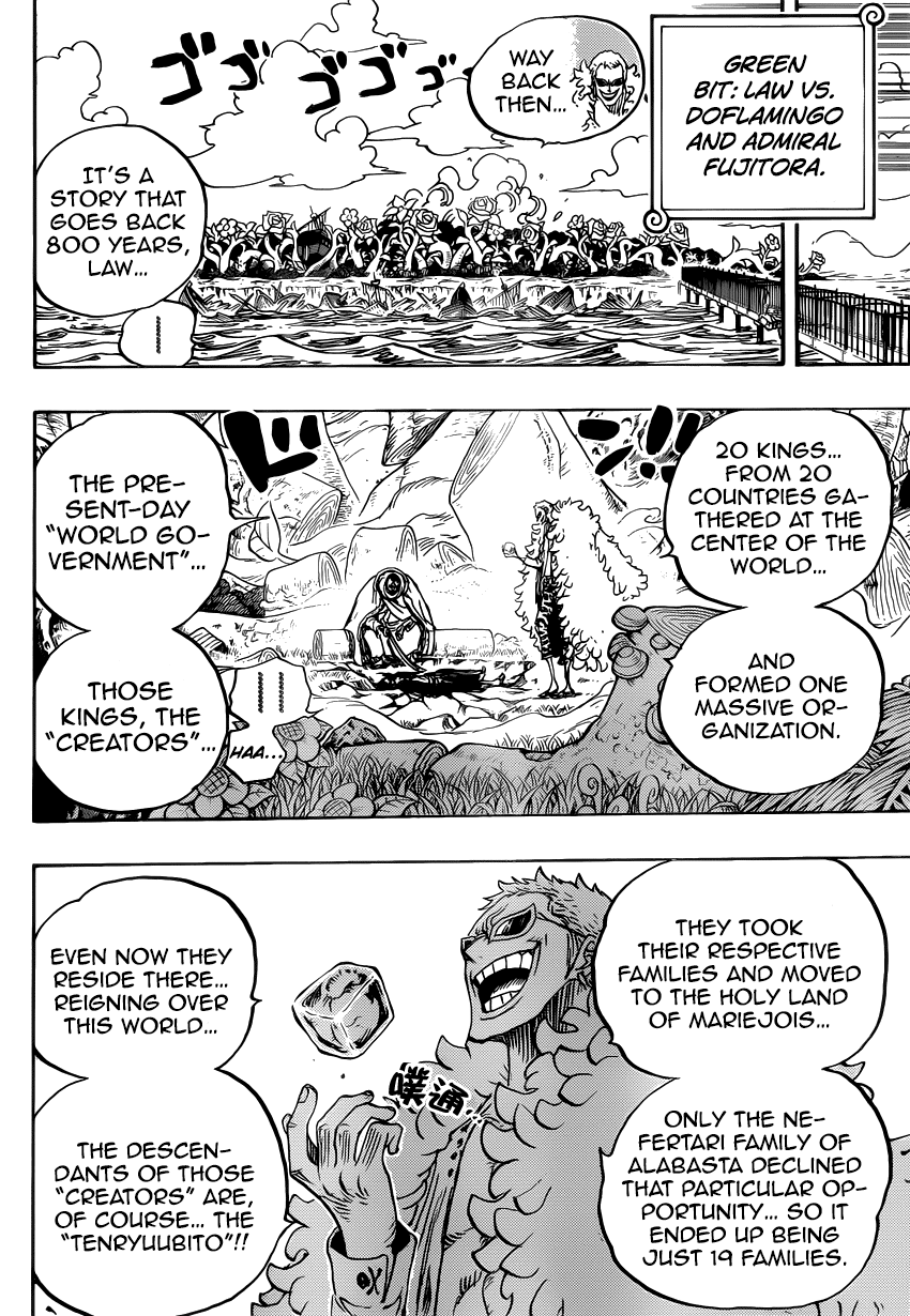 One Piece, Chapter 722 image 18